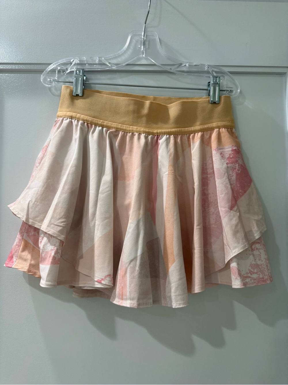 Lululemon Women’s Peach Pink Layered Skirt